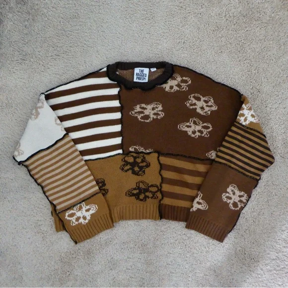 The Ragged Priest Patterned Knit Sweater - Picture 2 of 5